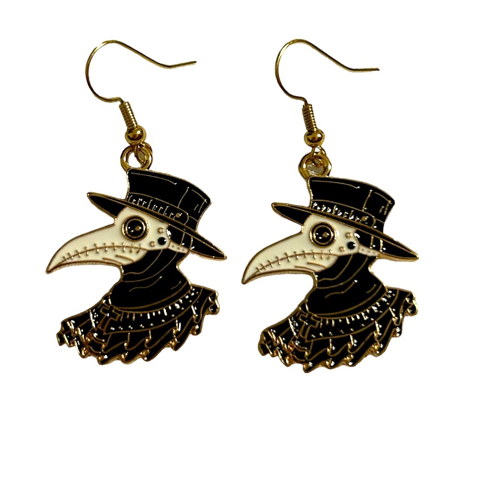 Plague Doctor Earrings